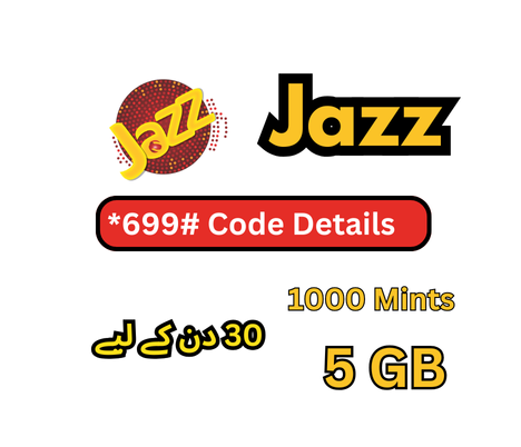 Get 1000 mints in 100 Pkr - *699# Jazz Monthly Package Details 1 *699# Jazz Monthly Package Details