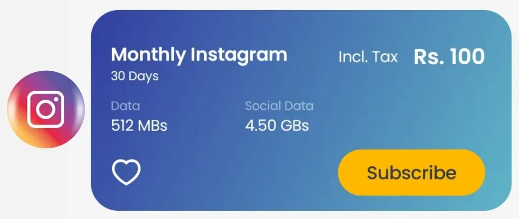 Jazz Instagram Packages Info With Code 3 Jazz Monthly Instagram Packages