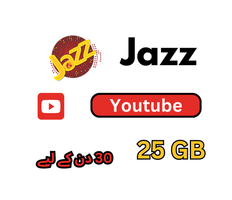 Jazz YouTube Packages Info Daily, weekly, and Monthly 1 Jazz youtube Packages Daily, Weekly, Monthly