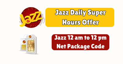 Jazz Daily Super Hours Offer 1 Jazz Daily Super Hours Offer
